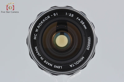 [Used] MINOLTA MC W.ROKKOR-SI 28mm f/2.5