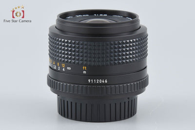 [Used] MINOLTA MD 28mm f/2.8