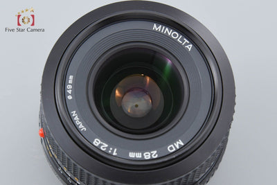 [Used] MINOLTA MD 28mm f/2.8