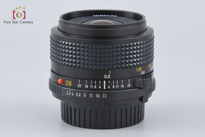 [Used] MINOLTA MD 28mm f/2.8