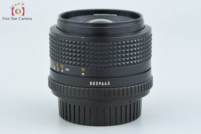 [Used] MINOLTA MD 28mm f/2.8
