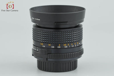 [Used] MINOLTA MD 28mm f/2.8