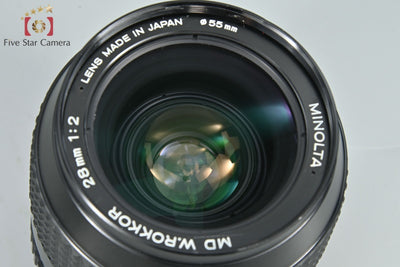 MINOLTA Minolta MD W.ROKKOR 28mm f/2