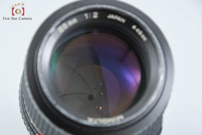 [Used] MINOLTA MD 85mm f/2