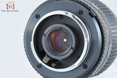 【中古】MINOLTA ミノルタ MD MACRO ROKKOR 50mm f/3.5