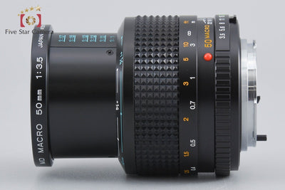 [Used] MINOLTA MD MACRO ROKKOR 50mm f/3.5