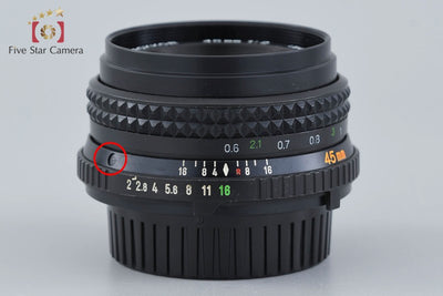 【Used】MINOLTA MD ROKKOR 45mm f/2