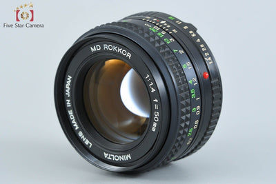 [Used] MINOLTA Minolta MD ROKKOR 50mm f/1.4