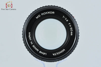 [Used] MINOLTA Minolta MD ROKKOR 50mm f/1.4