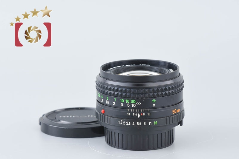 [Used] MINOLTA MD ROKKOR 50mm f/1.4