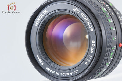 [Used] MINOLTA MD ROKKOR 50mm f/1.4