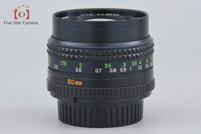 [Used] MINOLTA MD ROKKOR 50mm f/1.4