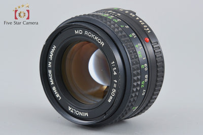 [Used] MINOLTA MD ROKKOR 50mm f/1.4