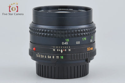 [Used] MINOLTA MD ROKKOR 50mm f/1.4