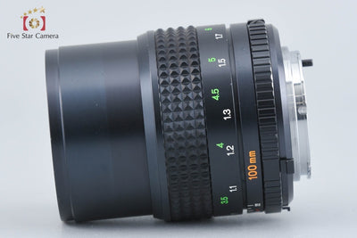 [Used] MINOLTA MD TELE ROKKOR 100mm f/2.5