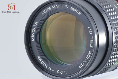 [Used] MINOLTA MD TELE ROKKOR 100mm f/2.5