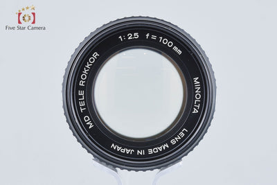 [Used] MINOLTA MD TELE ROKKOR 100mm f/2.5