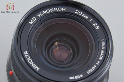 [Used] MINOLTA MD W.ROKKOR 20mm f/2.8