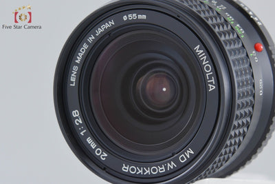 [Used] MINOLTA MD W.ROKKOR 20mm f/2.8
