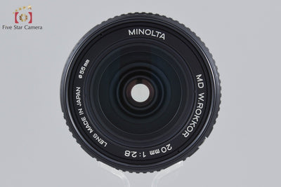 [Used] MINOLTA MD W.ROKKOR 20mm f/2.8