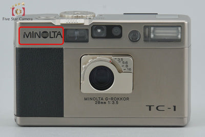 [Used] MINOLTA TC-1 Compact Film Camera