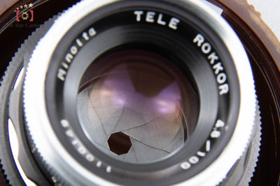 【中古】MINOLTA ミノルタ TELE ROKKOR 100mm f/4.8 A2L用 希少品