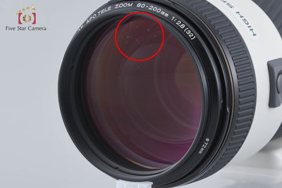 [Used] MINOLTA Minolta HIGH SPEED AF APO TELE ZOOM 80-200mm f/2.8 G