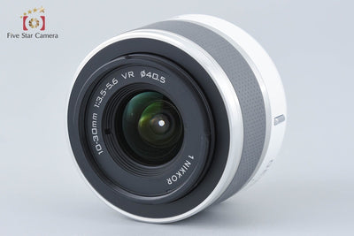 [Used] Nikon 1 J1 Standard Zoom Lens Kit White, Low Shutter Count