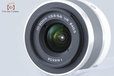 [Used] Nikon 1 J1 Standard Zoom Lens Kit White, Low Shutter Count