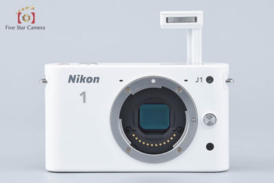 [Used] Nikon 1 J1 Standard Zoom Lens Kit White, Low Shutter Count