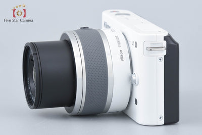 [Used] Nikon 1 J1 Standard Zoom Lens Kit White, Low Shutter Count