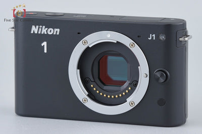 Used: Nikon 1 J1 Black Mirrorless Single-Lens Reflex Camera, Low Shutter Count