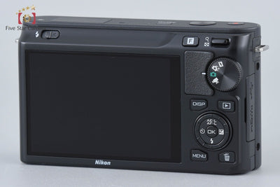 Used: Nikon 1 J1 Black Mirrorless Single-Lens Reflex Camera, Low Shutter Count