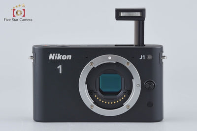 Used: Nikon 1 J1 Black Mirrorless Single-Lens Reflex Camera, Low Shutter Count