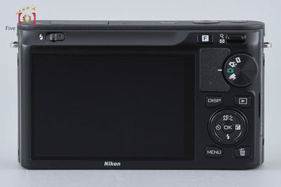 Used: Nikon 1 J1 Black Mirrorless Single-Lens Reflex Camera, Low Shutter Count