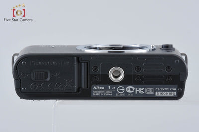 Used: Nikon 1 J1 Black Mirrorless Single-Lens Reflex Camera, Low Shutter Count