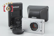 【Used】Nikon 1 J1 Silver Mirrorless Single-Lens Camera with Low Shutter Count
