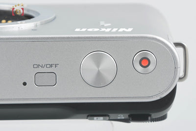 【Used】Nikon 1 J1 Silver Mirrorless Single-Lens Camera with Low Shutter Count