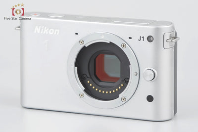【Used】Nikon 1 J1 Silver Mirrorless Single-Lens Camera with Low Shutter Count