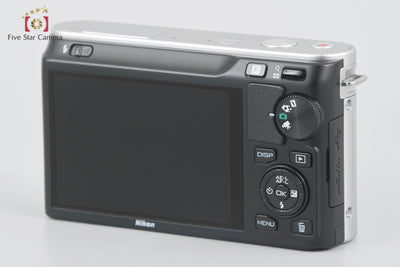 【Used】Nikon 1 J1 Silver Mirrorless Single-Lens Camera with Low Shutter Count