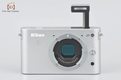 【Used】Nikon 1 J1 Silver Mirrorless Single-Lens Camera with Low Shutter Count
