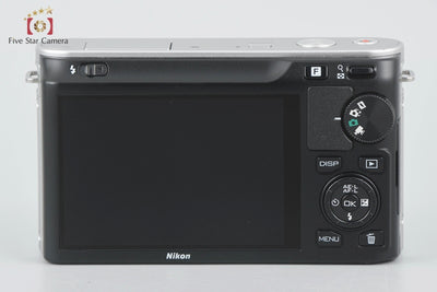 【Used】Nikon 1 J1 Silver Mirrorless Single-Lens Camera with Low Shutter Count