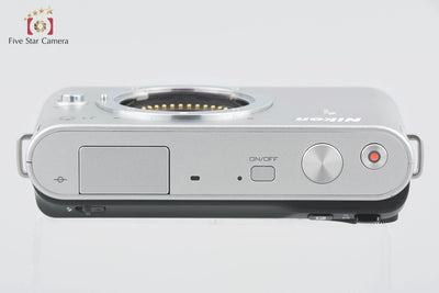 【Used】Nikon 1 J1 Silver Mirrorless Single-Lens Camera with Low Shutter Count