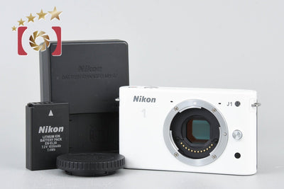 [Used] Nikon 1 J1 White Mirrorless Single-Lens Camera