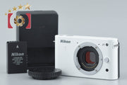 [Used] Nikon 1 J1 White Mirrorless Interchangeable Lens Camera - Low Shutter Count