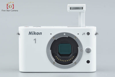[Used] Nikon 1 J1 White Mirrorless Interchangeable Lens Camera - Low Shutter Count