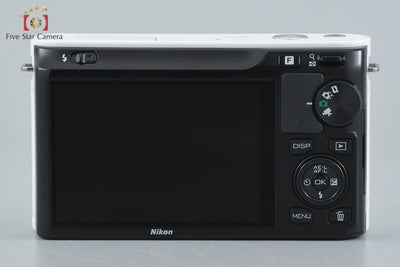 [Used] Nikon 1 J1 White Mirrorless Interchangeable Lens Camera - Low Shutter Count