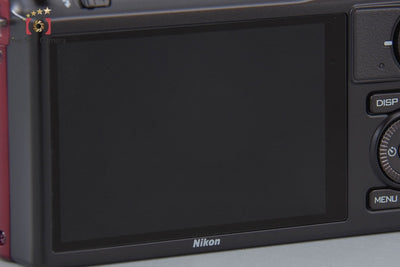 [Used] Nikon 1 J2 Red Mirrorless Interchangeable Lens Camera, Low Shutter Count
