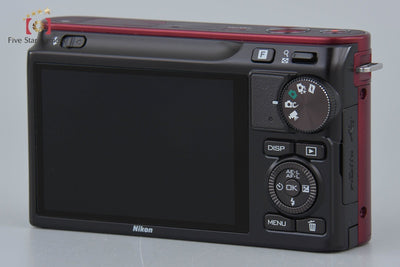 [Used] Nikon 1 J2 Red Mirrorless Interchangeable Lens Camera, Low Shutter Count