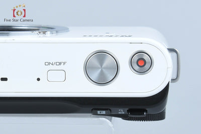 Used: Nikon 1 J2 White Mirrorless Interchangeable Lens Camera, Low Shutter Count
